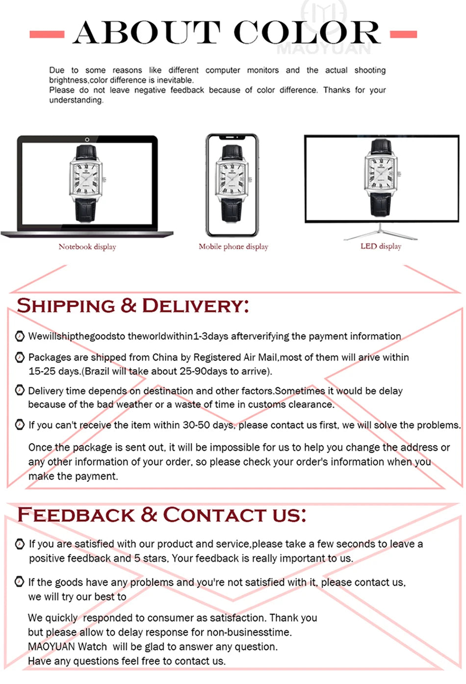 MAOYUAN New Square European and American Casual Leather Quartz Watch Waterproof Sports Calendar Roman Digital watches for man