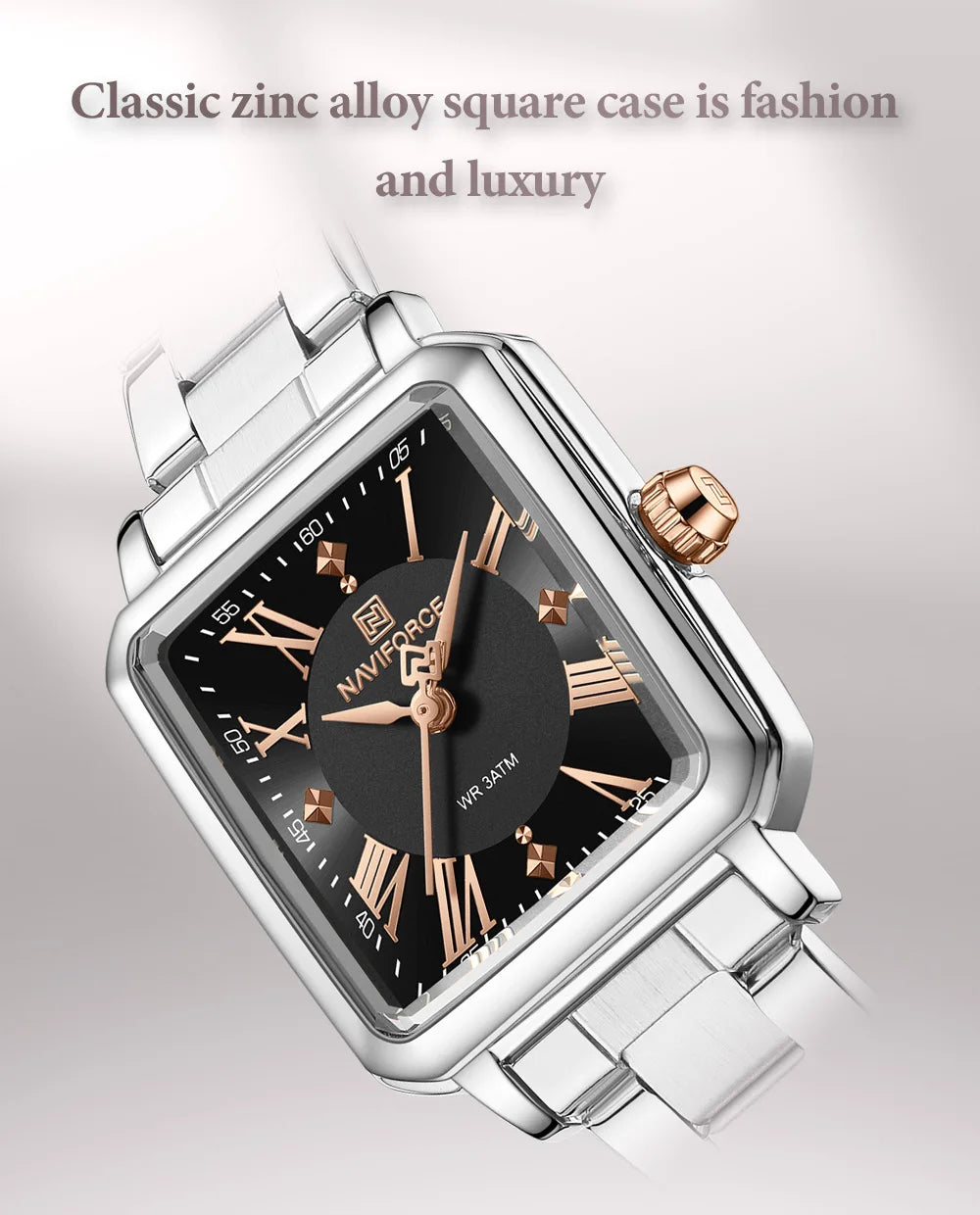 New Style NAVIFORCE Luxury 2025 Watches For Women 3ATM Waterproof Quartz Stainless Steel Fashion Ladies Watch Relogio Feminino